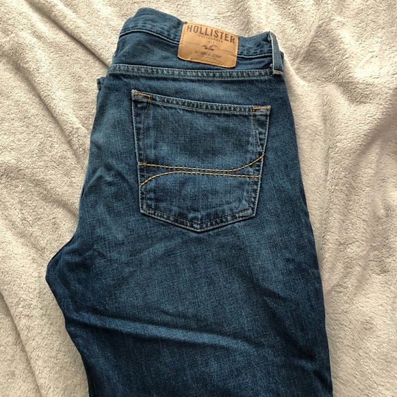 hollister classic straight jeans